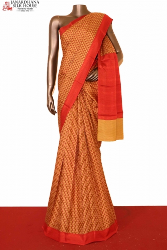 Classic Printed Silk Saree